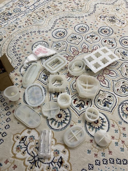 Формочки для гипса,свечи