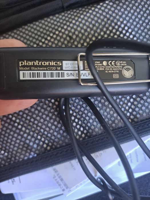Vand casti plactronics c720