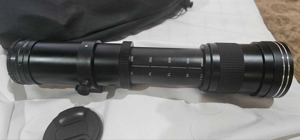 Продается телеобъектив , байонет- Е ,зум -  420-800 мм F8,3
