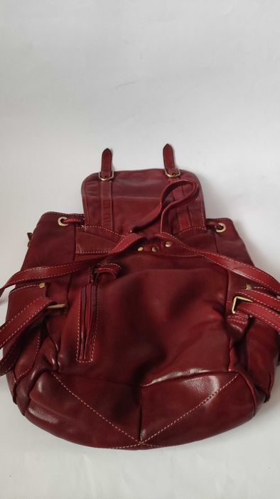 Раница от естествена кожа