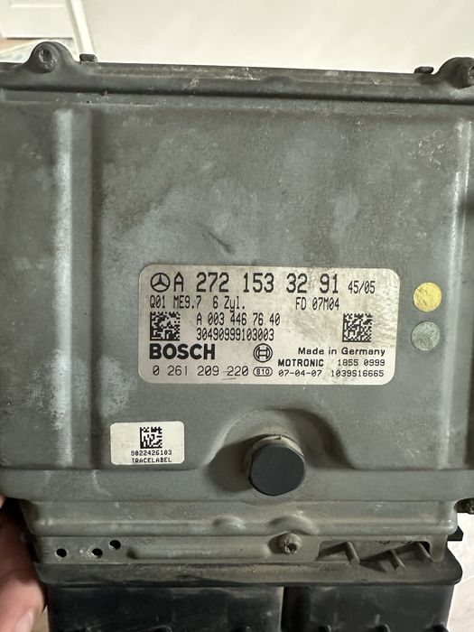 Продам ЭБУ на мерседес 211 рестайл