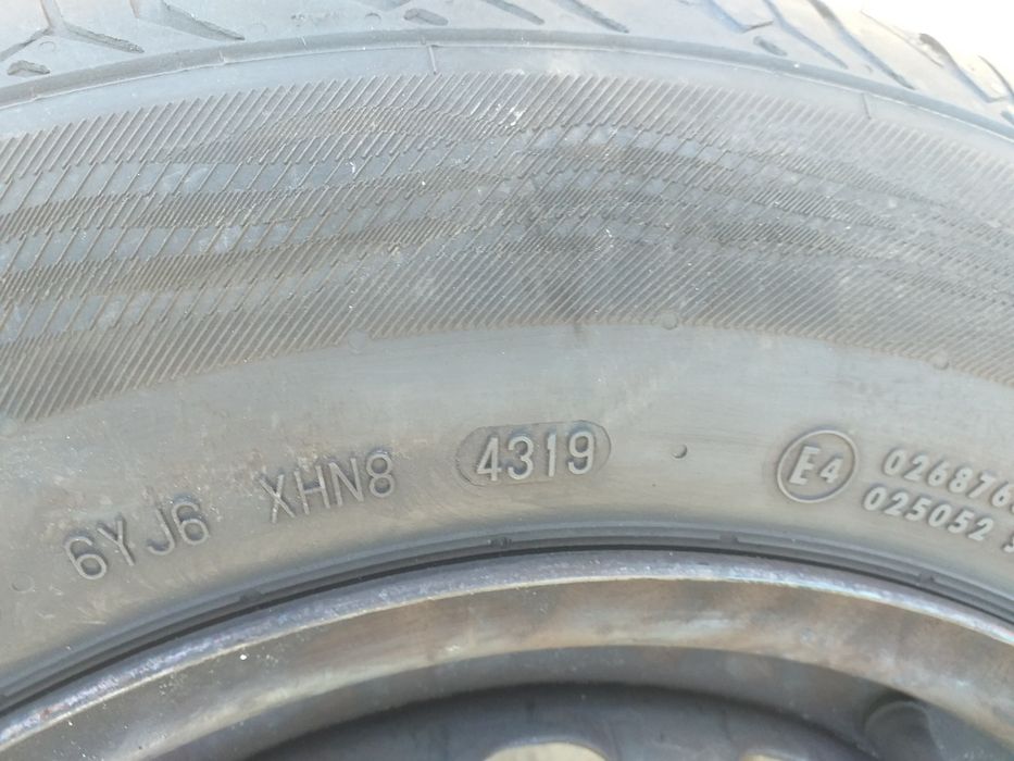 Гуми185/70/14 с джанти Опел