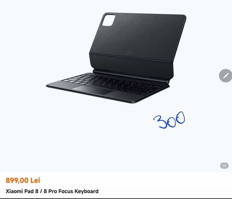 Husa-Keyboard Xiaomi Pad 8/8pro si pen,Sigilate,Originale