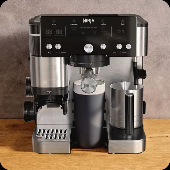 Espressor semi-automat 2in1 Ninja Luxe Cafe Essential ES501EU 1650W