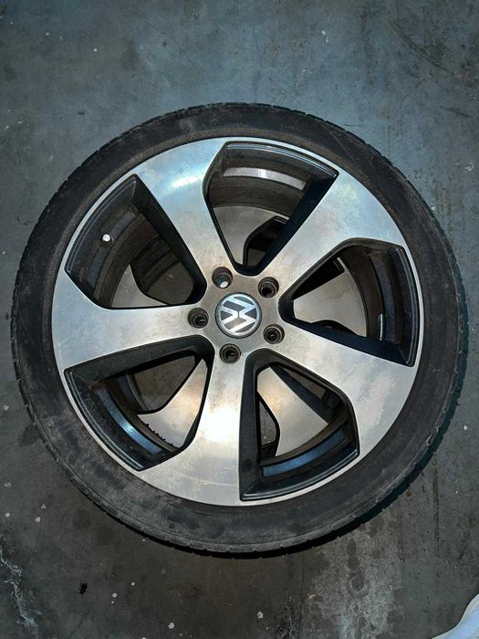 Set roti/jante originale VW Golf 7 GTI 5x112 model Austin