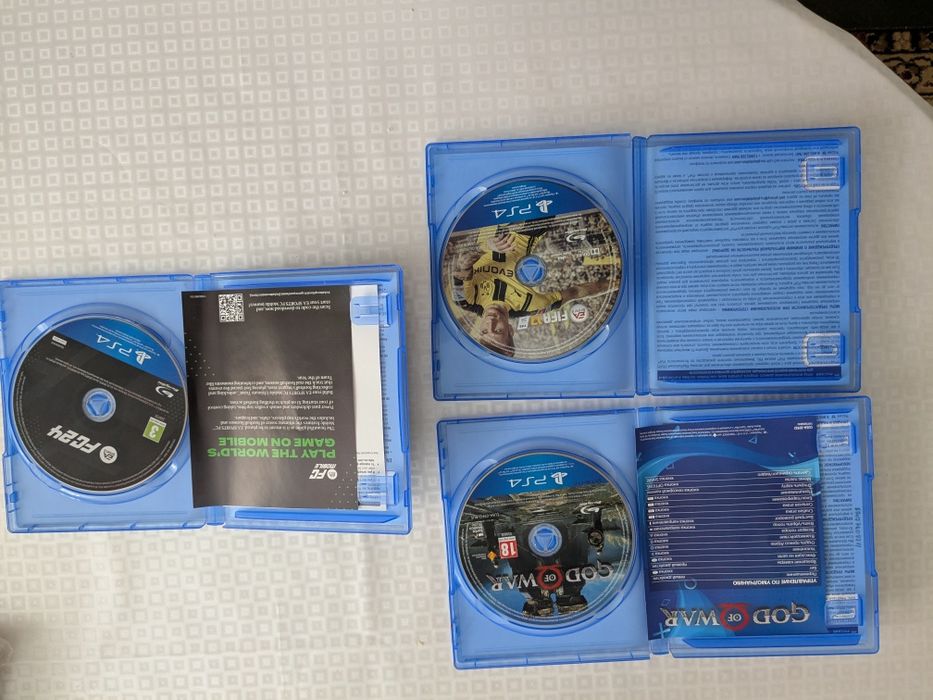 Диски на Playstation 4