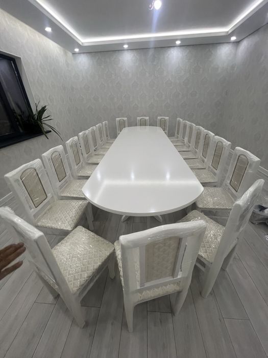 Стол и стулья комплект цех