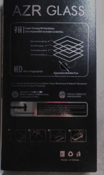 Нов протектор за стъкло на смартфон 13,5/6,5 см