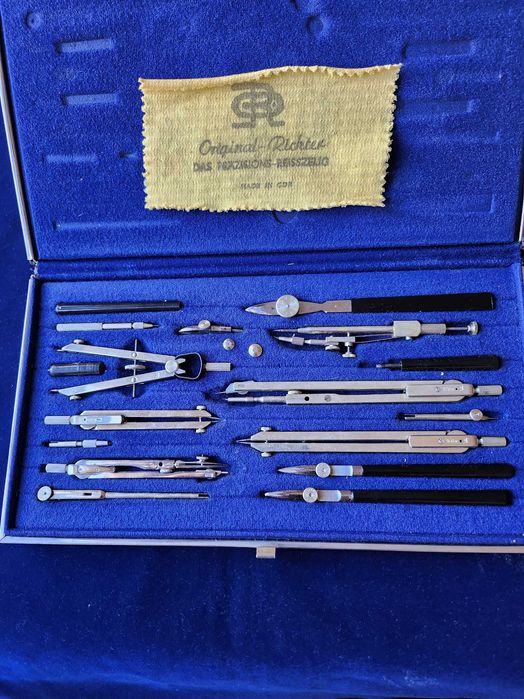 рапидографи Rotring Isograph и Centropen, пергели Orig.Richter de Luxe