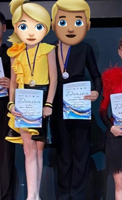 Бальное платье на Юниоры 1