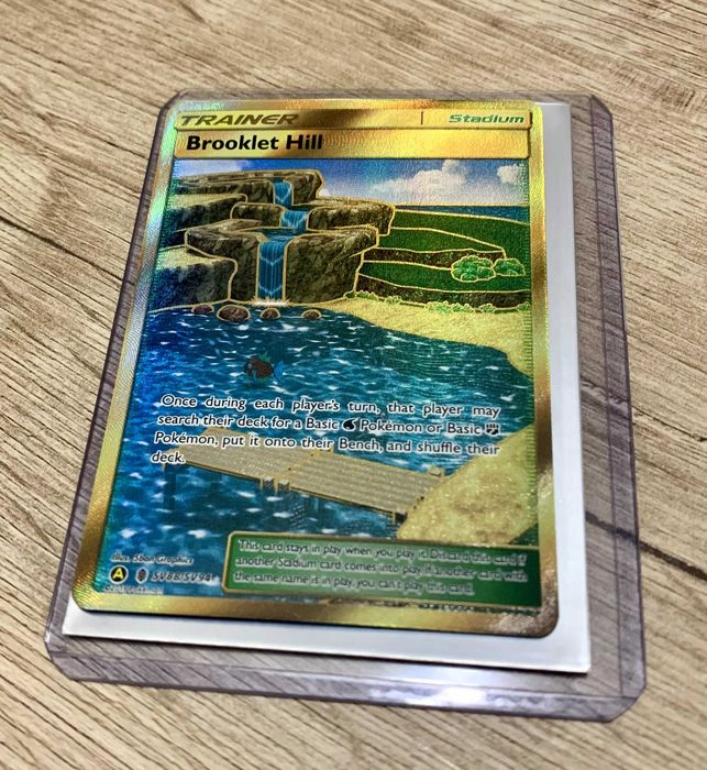 2019 SV Hiden Fates Brooklet Hill Pokemon Card