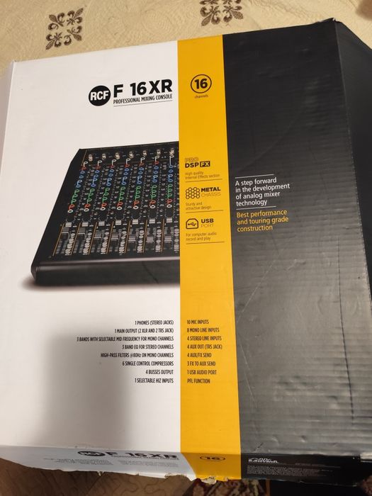 Vând mixer pasiv RCf f 16 xr