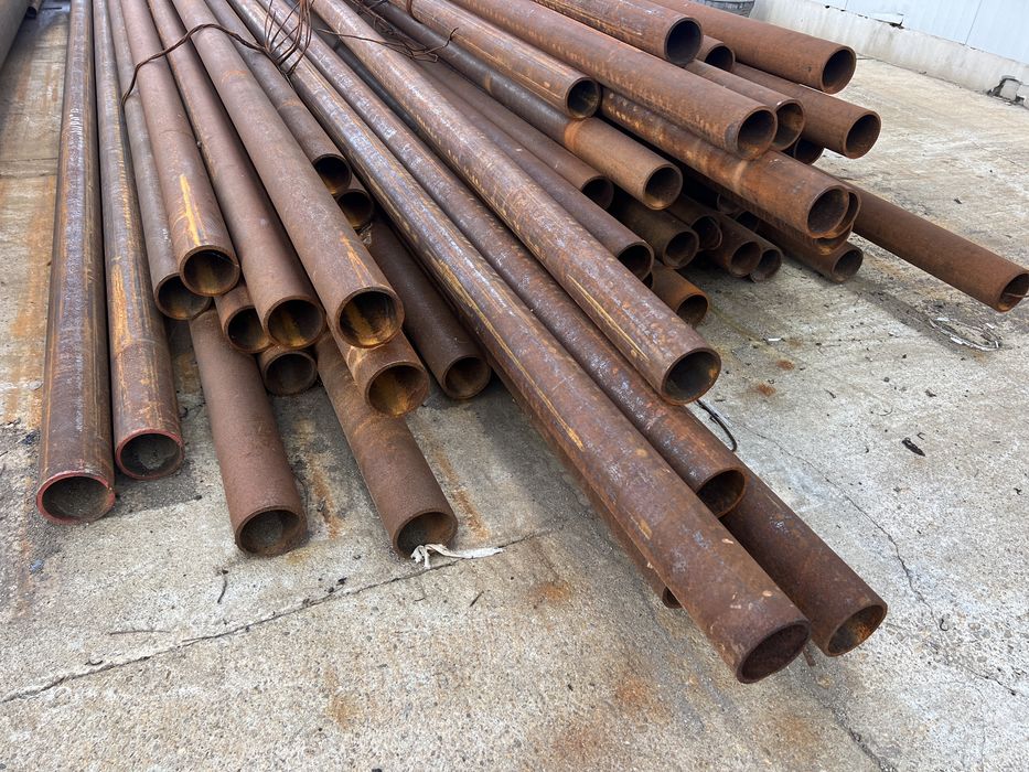 Vand teava metalica trasa si sudata elicoidal tevi trase si sudate noi