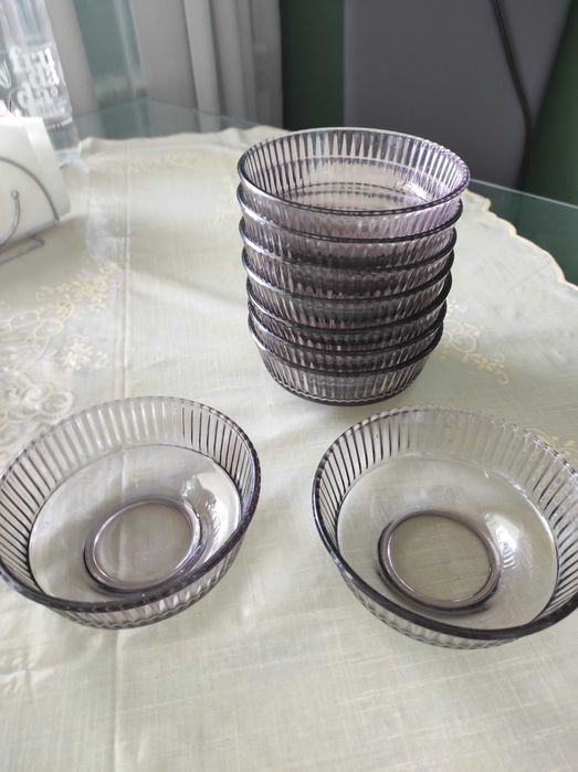 Сервизи за хранене, за чай, за кафе, купички, ваза, пепелник, DURALEX,