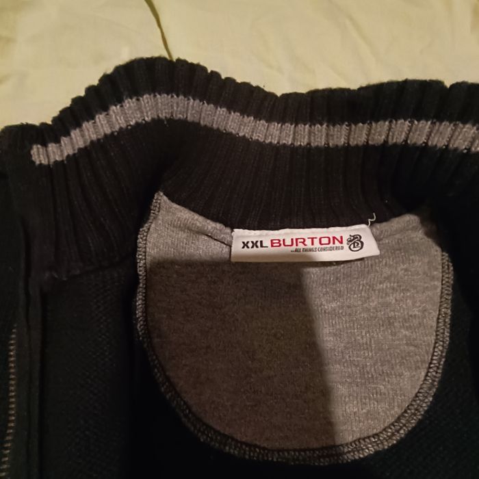 Pulover Burton gros cu fermoar XXL