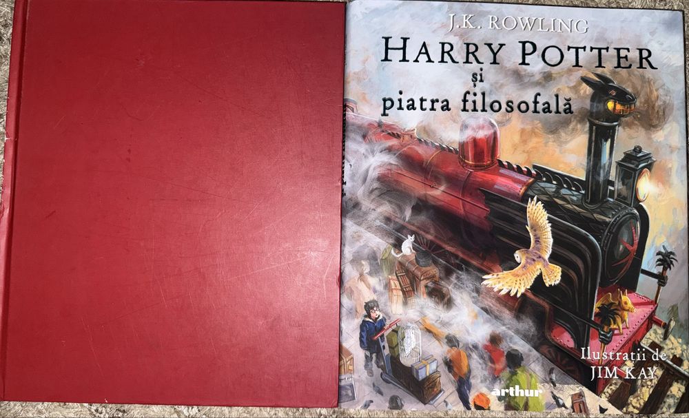 Harry Potter si Piatra filozofala - ilustrată