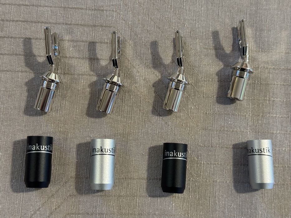 Inakustik KS-103 Spade конектор за кабел за тонколони, чифт