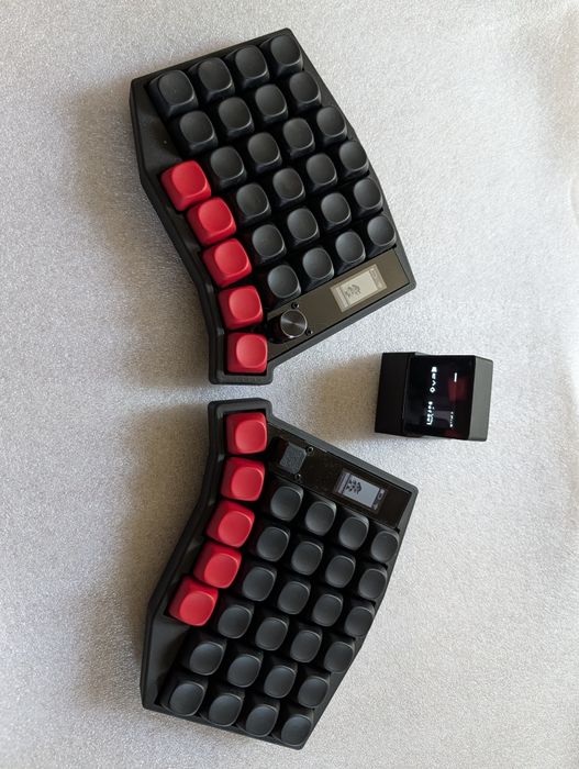 Ергономична Split клавиатура Sofle (ZMK) – Безжична + USB Dongle (BIOS поддръжка)