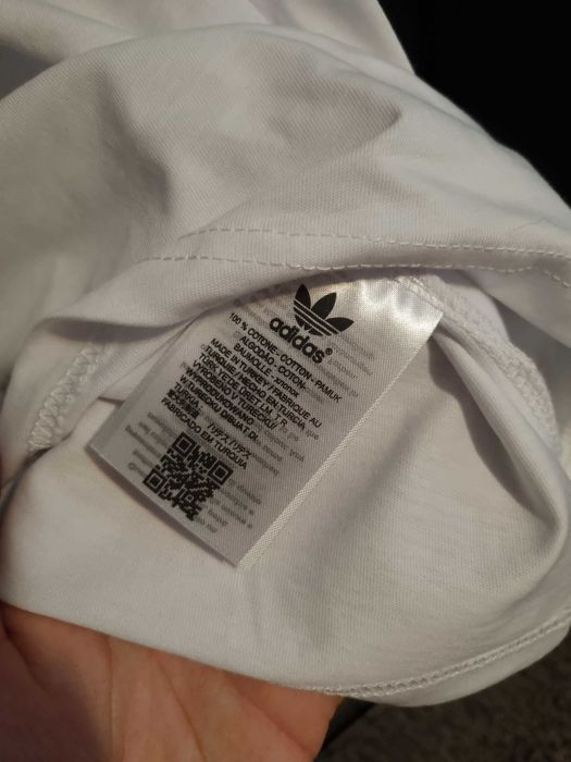 Tricou Adidas Alb