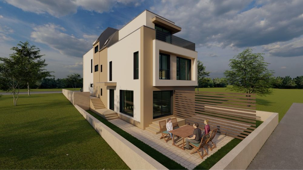 Vand Duplex  / casa cuplata zona strazii Maciesului