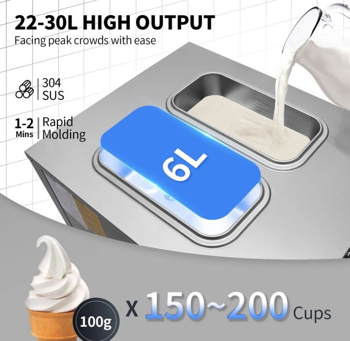 Промоция Сладолед машина нова