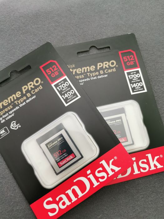 SanDisk Extreme Pro CFexpress 512GB type b