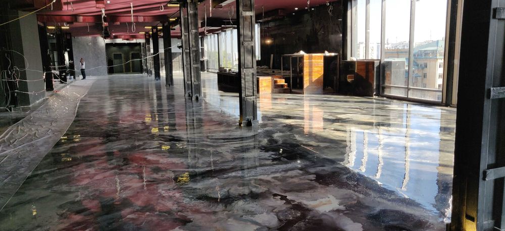 Промышленные полимерные полы (Эпоксидные, Полиуретановые)