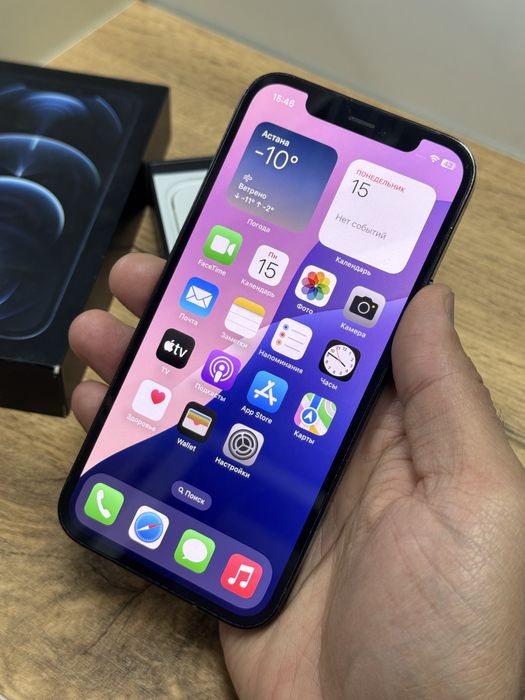  iPhone 12pro 5g 128gb zp/a pacific blue