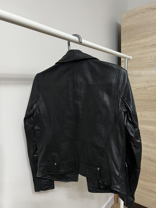 Куртка кожаная Mango