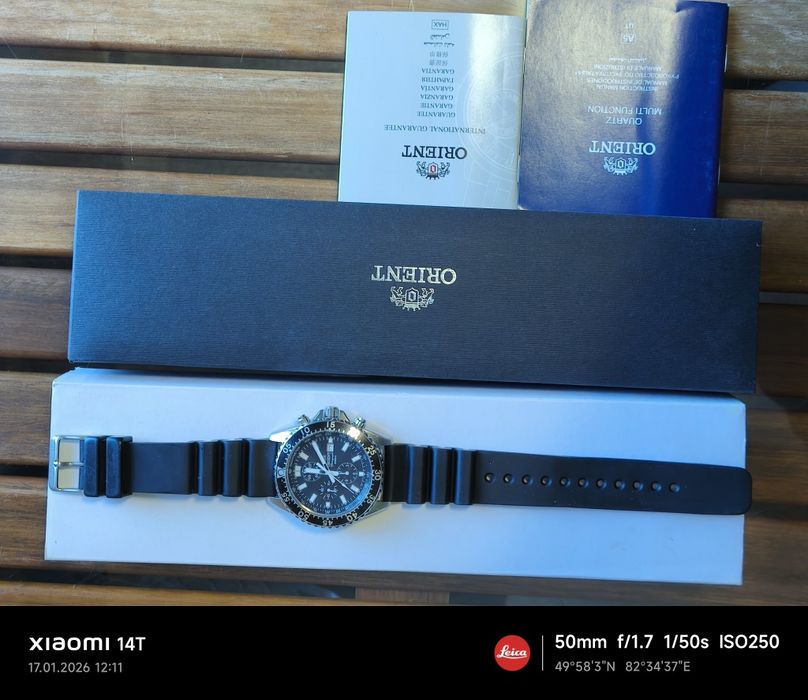 ORIENT CAPTAIN. Часы механические Япония.