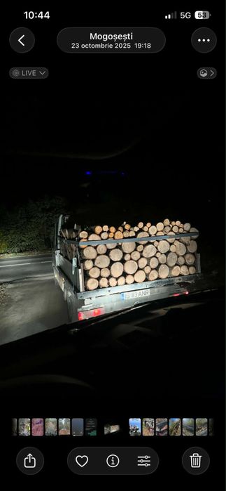 Vand lemne de foc taiate sau  la camion