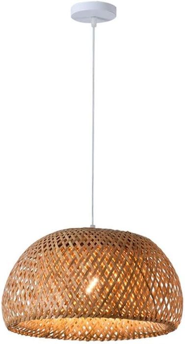 Висящо осветителни тела от ръчно тъкан ратан