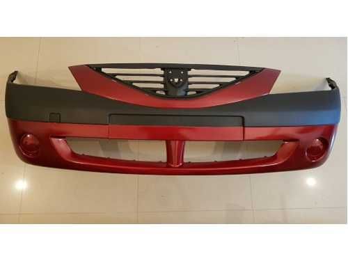 Bara fata fara proiectoare Dacia Logan 04 – 09 PH1 , vopsita rosu 21B