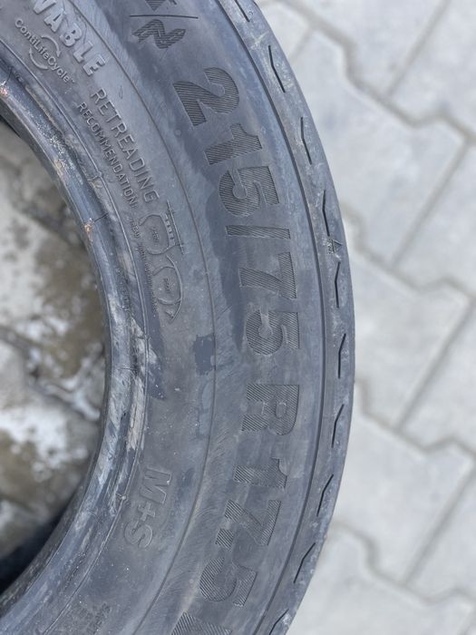 2x 215/75r17.5 CONTINENTAL ContiHybrid LS3
