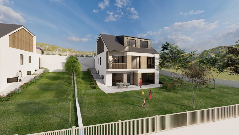 Teren 523 mp, Dezmir centru – proiect autorizat, toate utilitățile