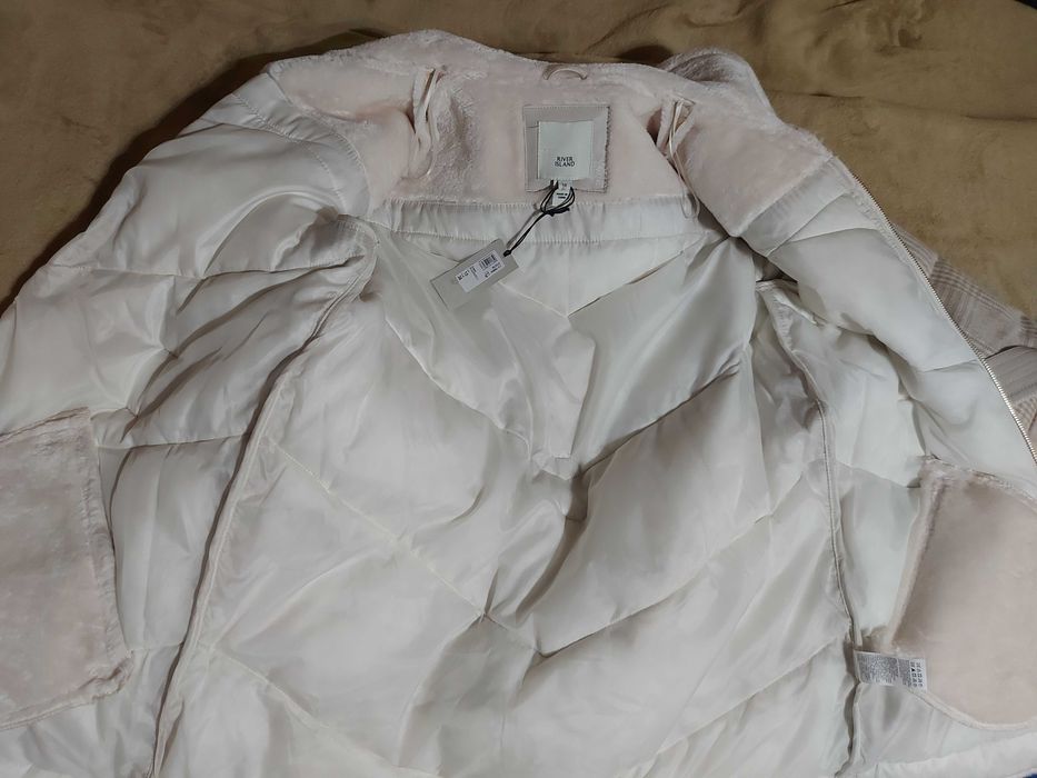 RIVER ISLAND jacheta dama, noua, crem