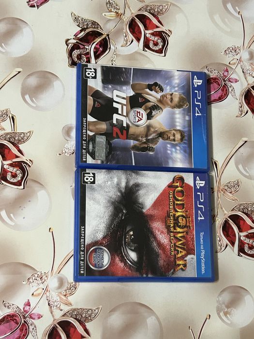 Продам игры God of war 3, UFC 2