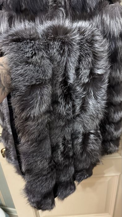 Жилет из чернобурки