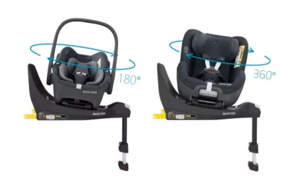 Pachet doua Scaune Maxi Cosi Pearl si Pebble, baza 360 familyfix