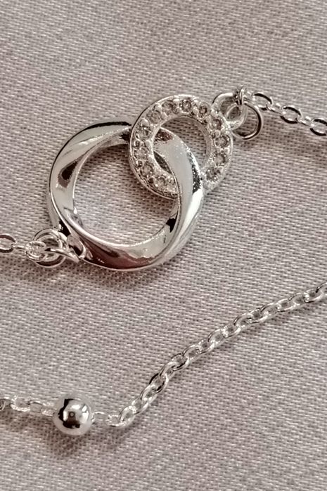 Brățara Nouă Dublă Reglabilă Argint S925