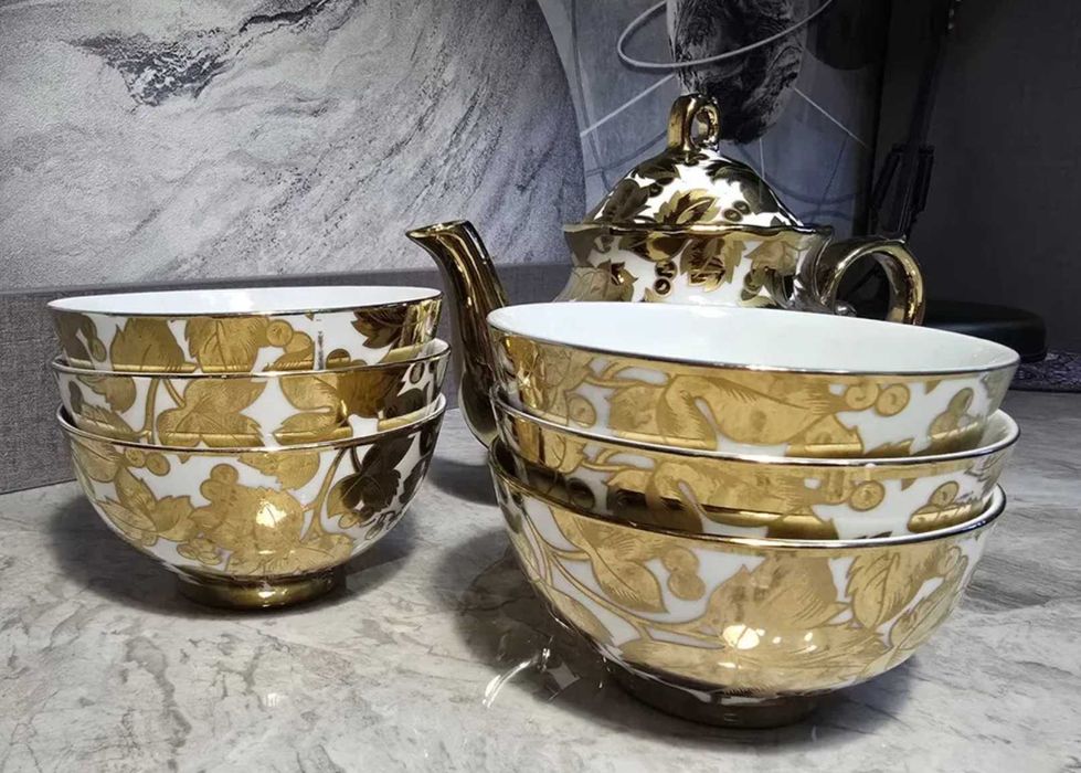 Сервиз чайный новый