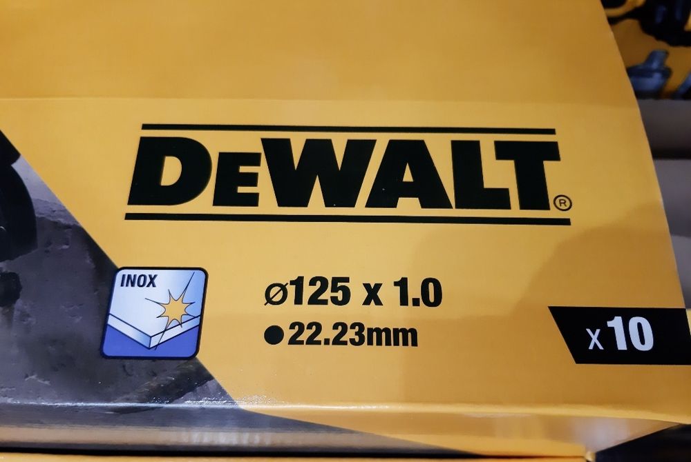 DeWALT Диск за ъглошлайф 125мм /10бр.