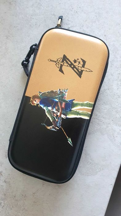 Nintendo switch  oled nou 2 folii , husa/1 joc