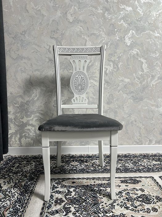 Обеденный стол 200х90х80 см со стульями