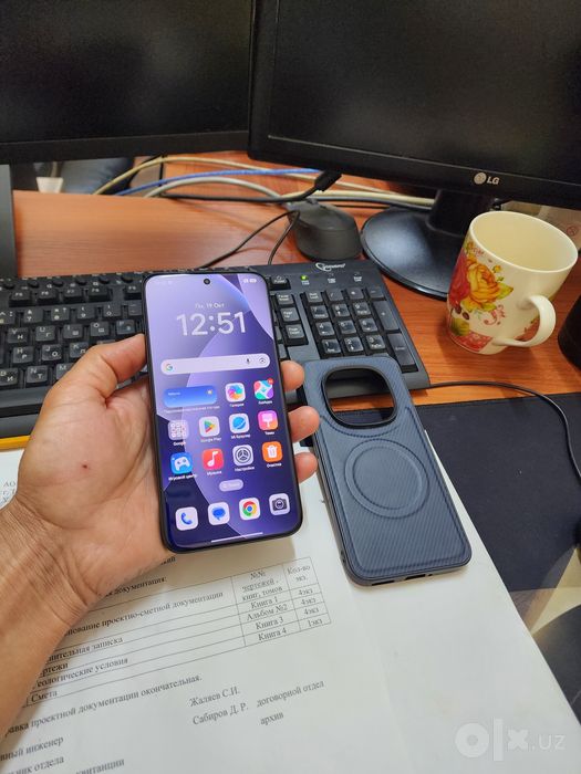 Redmi note 15pro +5G 24/512gb ideal ochilmagan usta kurmagan aybi yuq