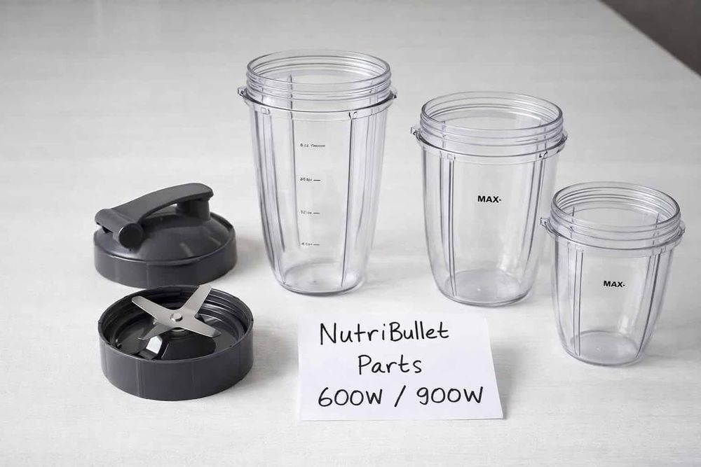 Чаши,капак и нож за NutriBullet-резервни части за 600W/900W