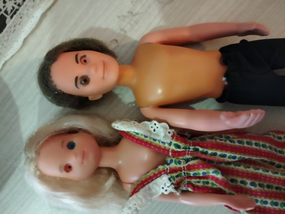 Set păpuși Barbie Family vechi