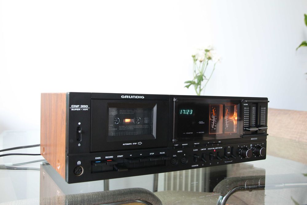 Grundig CNF 350 (Sanyo RD 5600) casetofon deck complet revizuit
