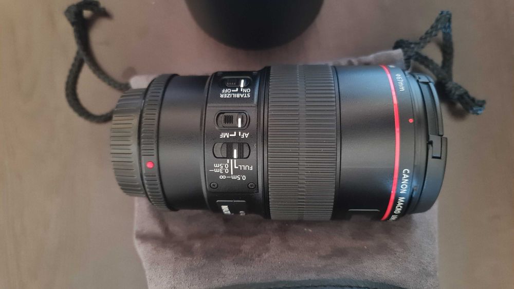 Обектив Canon EF 100mm f/2.8L Macro IS USM