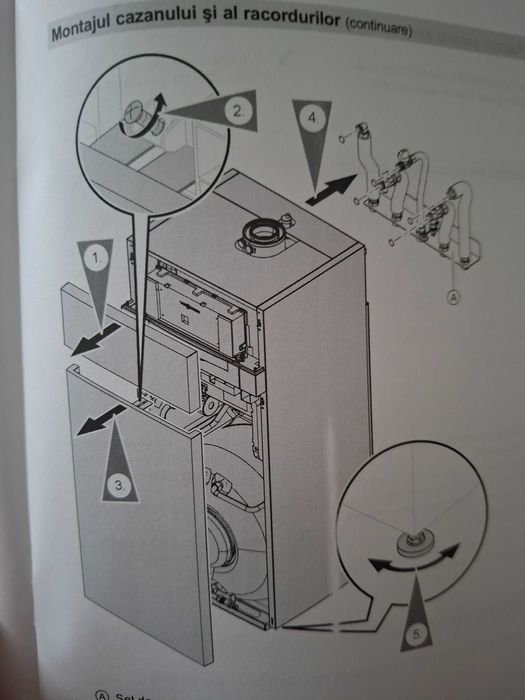 Centrala termica gaz viessmann condensatie functionala boiler cu expan